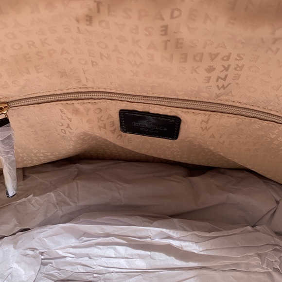 Kate Spade Black Patent Leather Tote - New w/Tags - Picture 8 of 8